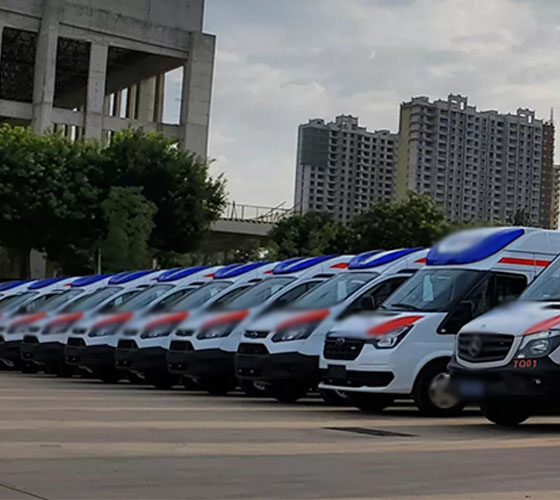 嵩县服务车队展示