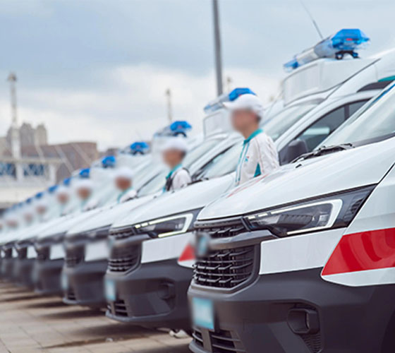 嵩县服务车队展示